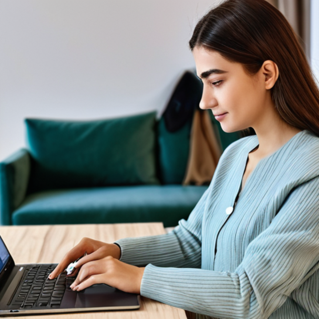 전환율 향상을 위한 최신 기술 동향 - Personalized Shopping Experience**
"A young, stylish Turkish woman browsing an e-commerce website o...