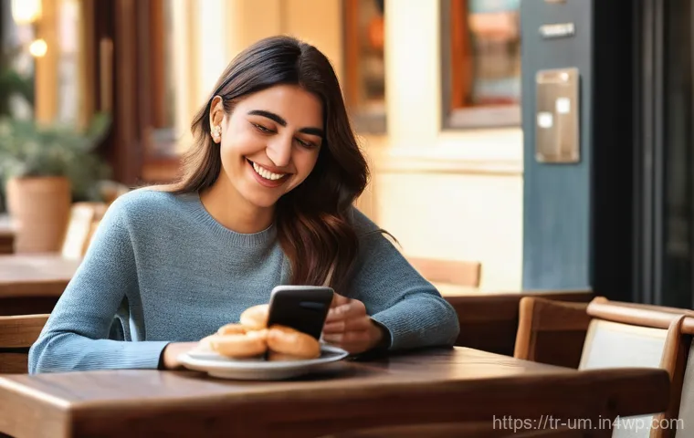 모바일 앱의 전환율 최적화 전략 - **Prompt:** A smiling young Turkish woman in her late 20s, dressed in stylish yet modest casual wear...