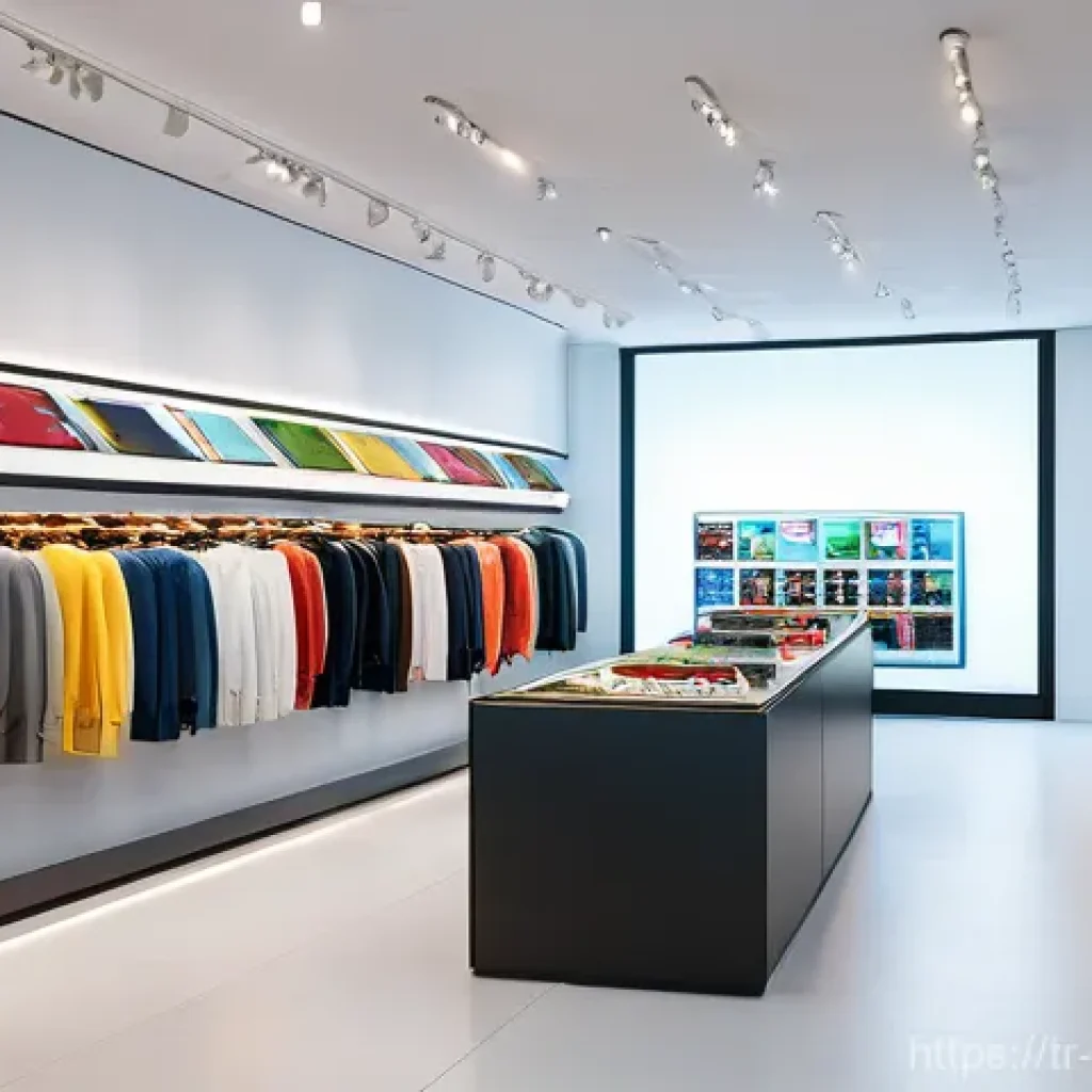 전환율 최적화를 위한 온라인 마케팅 전략 - Image Prompt 1: The Seamless Digital Showroom Experience**
