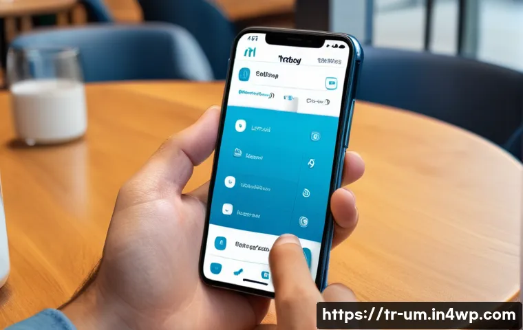 모바일 전환율 최적화 전략 - A modern Turkish mobile user interface design concept showcasing a clean and simple touchscreen smar...